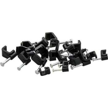 Kabelclips / Spijkerclips - 4x4mm - 100stuks