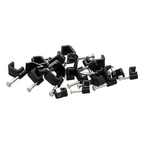 Kabelclips / Spijkerclips - 4x4mm - 100stuks Kabelclips / Spijkerclips - 4x4mm - 100stuks