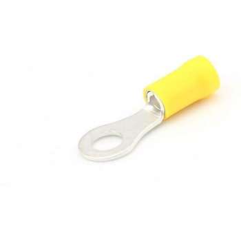 Ringkabelschoen 2.5-6.0mm² geel Ø 6.4mm - per 50