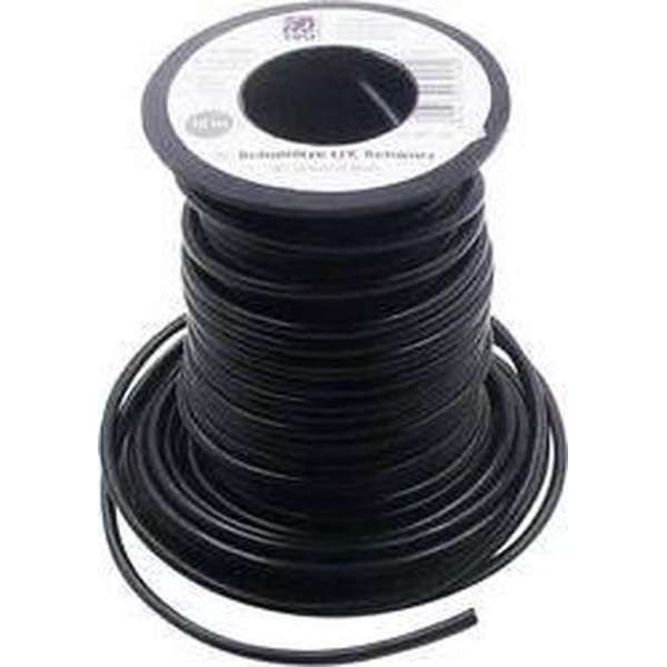 TRU COMPONENTS 1566842 Draad LiY 1 x 1.50 mm² Zwart 10 m TRU COMPONENTS 1566842 Draad LiY 1 x 1.50 mm² Zwart 10 m