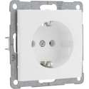 Smartwares S2 Inbouw Wandcontactdoos - 1-voudig - Randaarde - Polarwit
