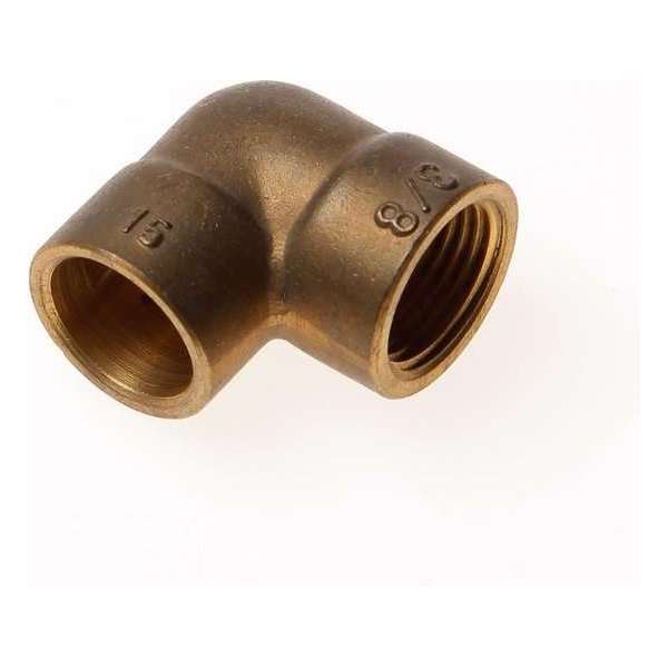 DPS Knie binnendraads kap 3/8" x 15mm DPS Knie binnendraads kap 3/8" x 15mm