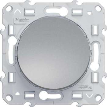 Wisselschakelaar - Aluminium - Odace - Schneider Electric - S530203