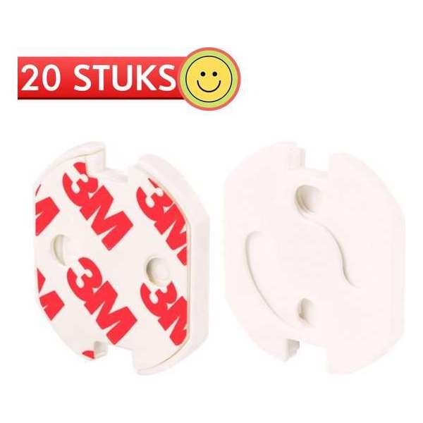 Brinkie® Stopcontact Beveiliging 20 stuks - Afdekplaatjes Stopcontact - Kinderbeveiliging Brinkie® Stopcontact Beveiliging 20 stuks - Afdekplaatjes Stopcontact - Kinderbeveiliging