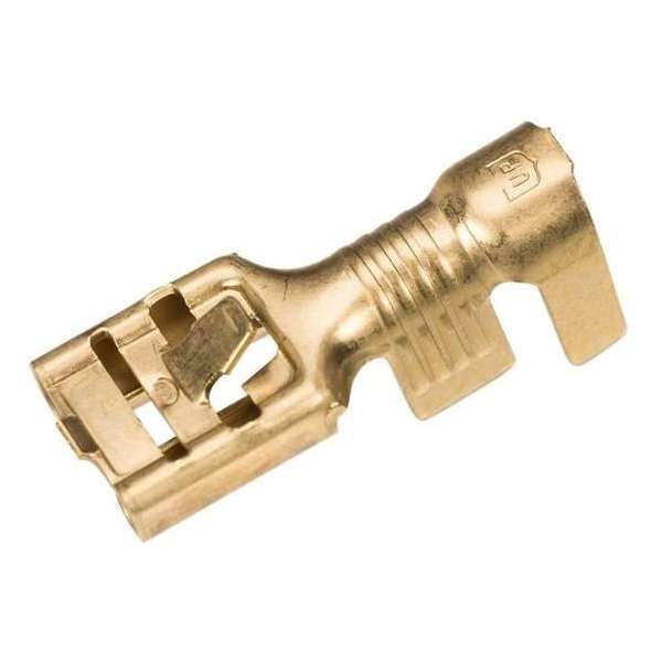 Ongeïsoleerde vlakstekerhuls 6,3x0,8mm - 2,5-6,0mm² - 25st. - Kabelschoen - AMP connector Ongeïsoleerde vlakstekerhuls 6,3x0,8mm - 2,5-6,0mm² - 25st. - Kabelschoen - AMP connector