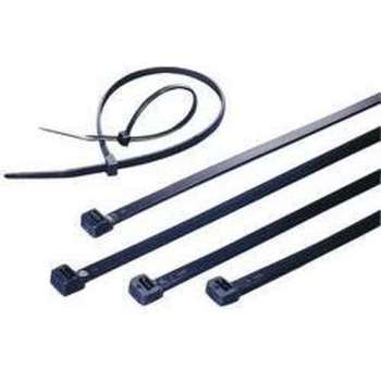 TRU COMPONENTS 1592896 TC-CVR300SW203 Kabelbinder 300 mm 4.80 mm Zwart UV-stabiel 100 stuk(s)