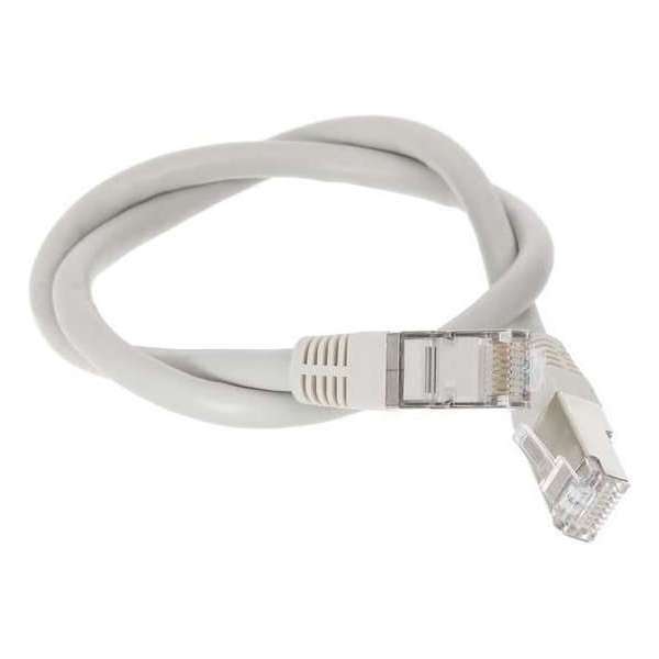 CONTINENTAL EDISON Kabel RJ45 cat.6 afgeschermde FTP 0m50 CONTINENTAL EDISON Kabel RJ45 cat.6 afgeschermde FTP 0m50