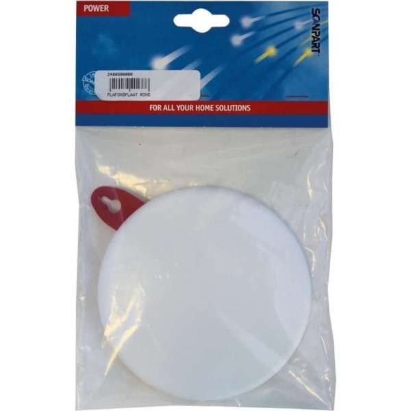 plafondplaat rond Ø12,5cm plafondplaat rond Ø12,5cm