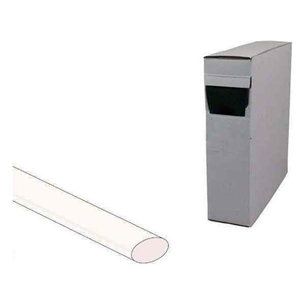 Krimpkous Transparant 9,5mm - 4,75mm Rol van 15 meter Krimpkous Transparant 9,5mm - 4,75mm Rol van 15 meter