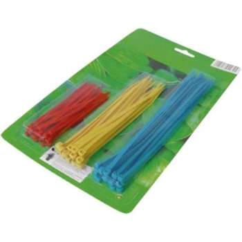 Transmedia Tie-wraps 100/150/200 x 2,5mm / divers (60 stuks)