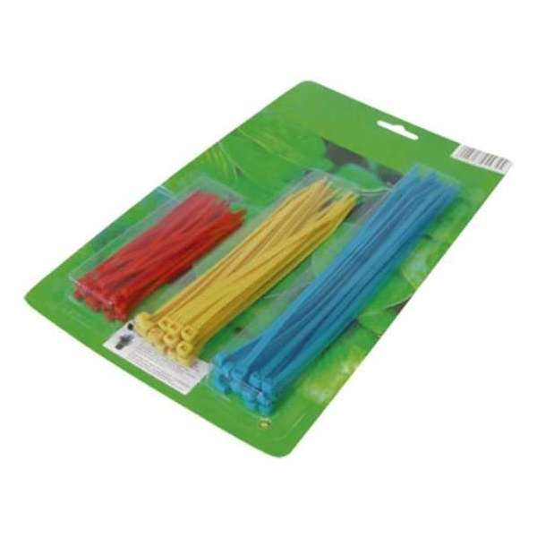 Transmedia Tie-wraps 100/150/200 x 2,5mm / divers (60 stuks) Transmedia Tie-wraps 100/150/200 x 2,5mm / divers (60 stuks)