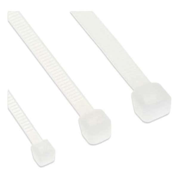 InLine Tie-wraps - 250 x 4,8mm - 100 stuks - Wit InLine Tie-wraps - 250 x 4,8mm - 100 stuks - Wit