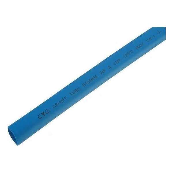 Krimpkous Blauw 9,5mm - 4,75mm 1 meter Krimpkous Blauw 9,5mm - 4,75mm 1 meter