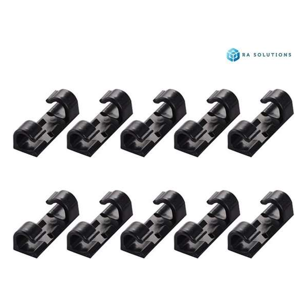 20 Stuks Kabel Clips | 3M 4910 Acryl Tape | Kabel Houder | Zelfklevend | Zwart | 20 Stuks Kabel Clips | 3M 4910 Acryl Tape | Kabel Houder | Zelfklevend | Zwart |
