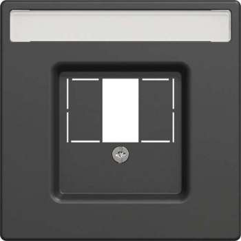 Inzetstuk HDMI - Kunststof - Antraciet - Systeem Design - Schneider Electric - MTN4250-6034