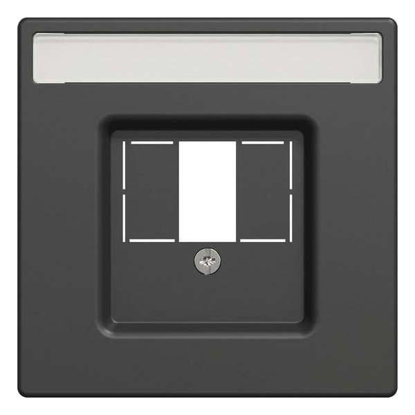 Inzetstuk HDMI - Kunststof - Antraciet - Systeem Design - Schneider Electric - MTN4250-6034