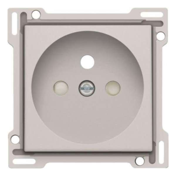 Niko - Centraalplaat stopcontact + penaarde + kinderveiligheid 28,5MM light grey - 102-66601 Niko - Centraalplaat stopcontact + penaarde + kinderveiligheid 28,5MM light grey - 102-66601