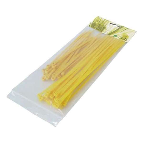 Transmedia Tie-wraps 100 x 2,5mm / geel (25 stuks) + 200 x 3,5mm / geel (25 stuks) Transmedia Tie-wraps 100 x 2,5mm / geel (25 stuks) + 200 x 3,5mm / geel (25 stuks)