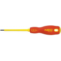 Neo Tools Schroevendraaier PH1x80mm,1000v Magnetisch CRMO Staal Pro Grip TUV M+T