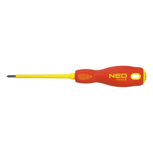 Neo Tools Schroevendraaier PH1x80mm,1000v Magnetisch CRMO Staal Pro Grip TUV M+T