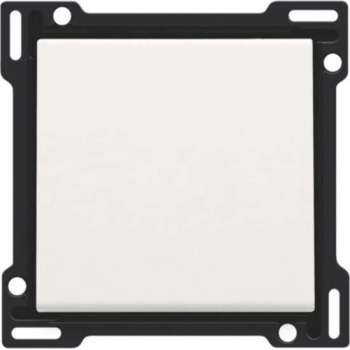 Niko - Centraalplaat toets white coated - 154-61105