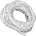 Dekmasker voor Maclean MCTV-686T (14,6 * 16 mm) kabels 3 m transparante spiraal
