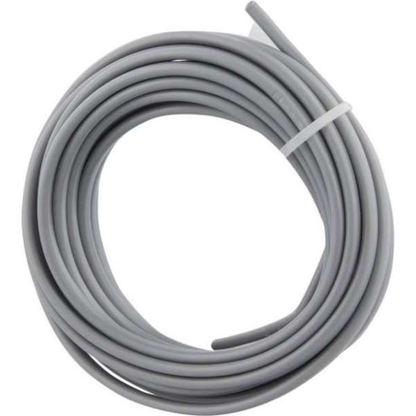 Huishoudsnoer – plat – belastbaar tot 1200W – 2 x 0.75 mm² – 5 m – zilver Huishoudsnoer – plat – belastbaar tot 1200W – 2 x 0.75 mm² – 5 m – zilver
