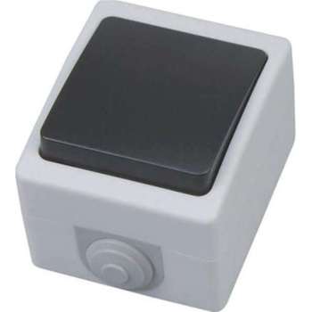 Wisselschakelaar - Opbouw - Enkel - Waterdicht IP54