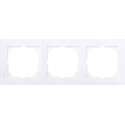 Schneider Electric System-M Pure afdekraam 3 Voudig  Wit