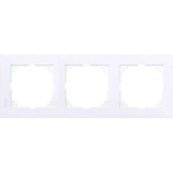Schneider Electric System-M Pure afdekraam 3 Voudig  Wit