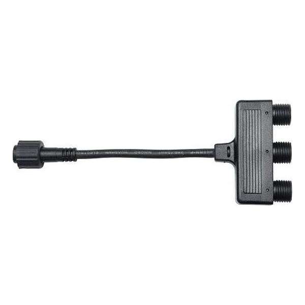 Kabelverbinder Y voor 24v plug&play systeem - stroomkabel & grondkabel verlengen / waterdicht / IP67 Kabelverbinder Y voor 24v plug&play systeem - stroomkabel & grondkabel verlengen / waterdicht / IP67