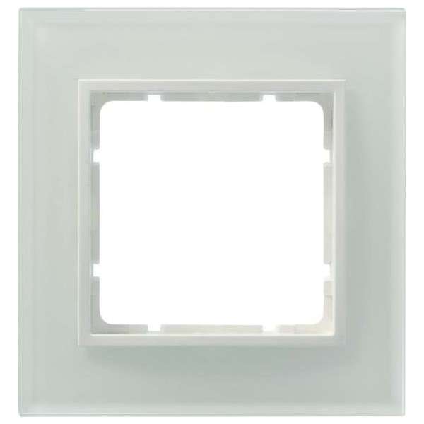Berker Afdekraam 1-Voudig Glas Wit B.1-B.3-B.7 (Te combineren met Berker S1 serie) Berker Afdekraam 1-Voudig Glas Wit B.1-B.3-B.7 (Te combineren met Berker S1 serie)