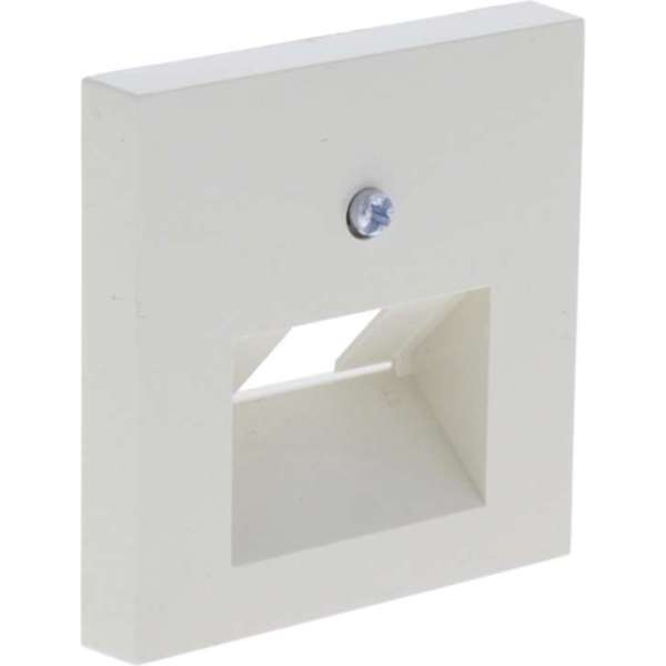 Gira System 55 centraalplaat – telefoon – data – 2 x 8–polig – crème Gira System 55 centraalplaat – telefoon – data – 2 x 8–polig – crème