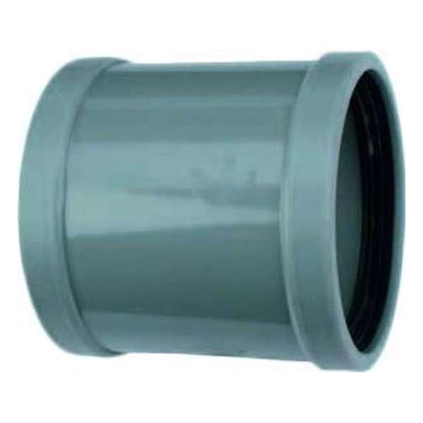 Wavin PVC Overschuifmof 2 x manchet 50mm Wavin PVC Overschuifmof 2 x manchet 50mm