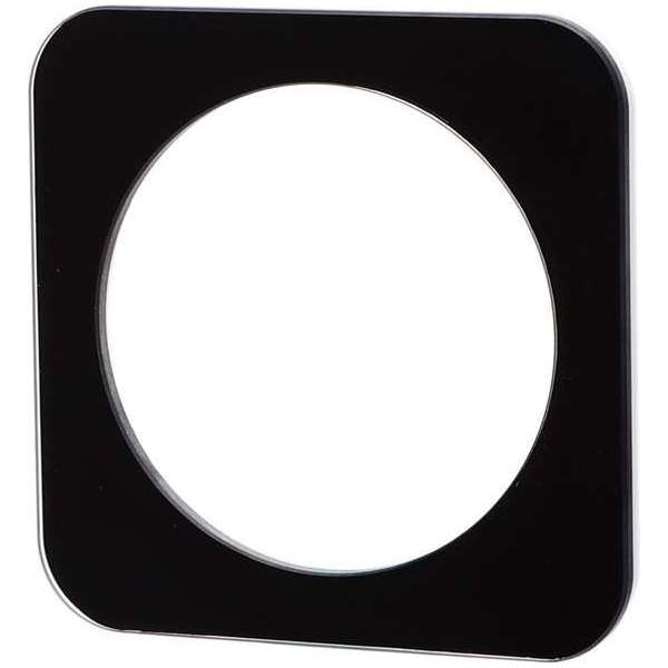 Afdekraam - Aigi Jura - 1-voudig - Rond - Glas - Zwart Afdekraam - Aigi Jura - 1-voudig - Rond - Glas - Zwart