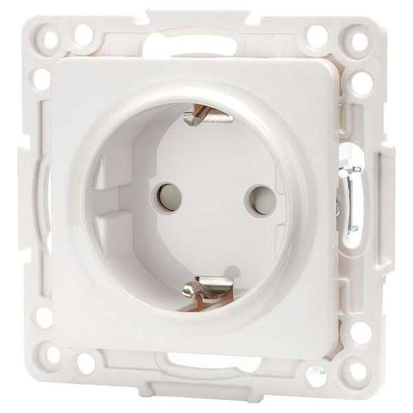 Wandcontactdoos - Igia Jura - Inbouw - Vierkant - Kunststof - 1-voudig Enkel Stopcontact - Randaarde - Kinderbeveiliging - Wit Wandcontactdoos - Igia Jura - Inbouw - Vierkant - Kunststof - 1-voudig Enkel Stopcontact - Randaarde - Kinderbeveiliging - Wit