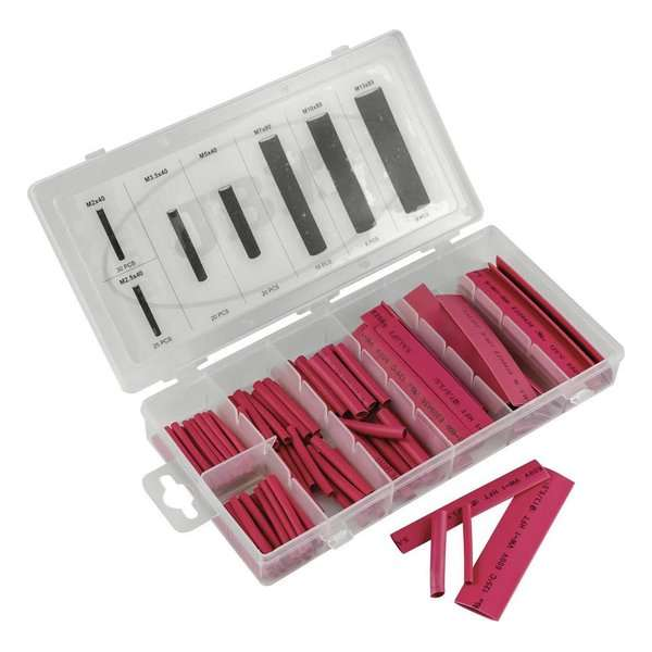 JBM Tools | 127 Delige krimpkous assortimentsdoos |Shrinktube JBM Tools | 127 Delige krimpkous assortimentsdoos |Shrinktube