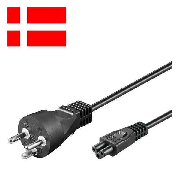 Goobay 30857 2m Netstekker type K C5 stekker Zwart electriciteitssnoer Goobay 30857 2m Netstekker type K C5 stekker Zwart electriciteitssnoer