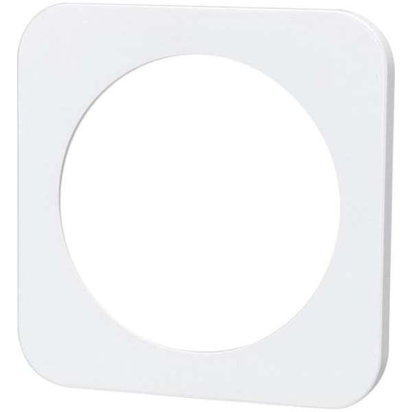 Afdekraam - Igan Jura - 1-voudig - Rond - Kunststof - Wit Afdekraam - Igan Jura - 1-voudig - Rond - Kunststof - Wit