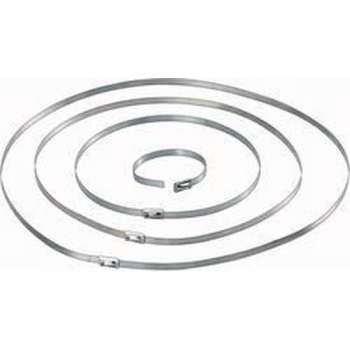 Conrad Components 546574 Kabelbinder 201 mm 4.60 mm Zilver 10 stuk(s)
