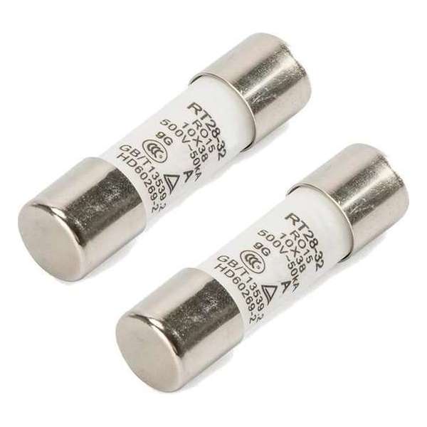 Orbit - 2 x Keramische Zekering - 4A/500V - 10x38mm F(Snel.) Orbit - 2 x Keramische Zekering - 4A/500V - 10x38mm F(Snel.)