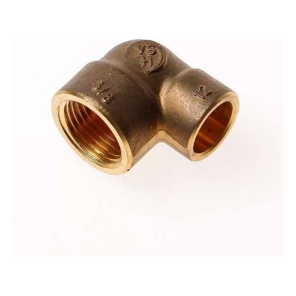 DPS Knie binnendraads kap 3/8" x 12mm DPS Knie binnendraads kap 3/8" x 12mm