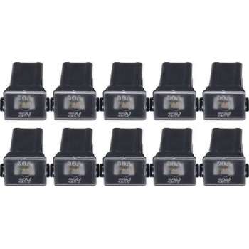 10 STKS Voertuig Auto Plastic Shell Rechte Vrouwelijke Terminal Push in Blade Cartridge PAL Fuse 80 Amp 32 V