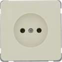 PEHA wandcontactdoos | serie Standaard | zonder randaarde | inbouw | creme
