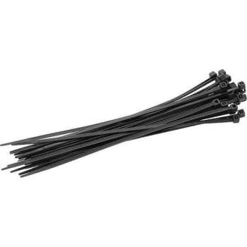 Kabelbinders - Tie-Wraps - Zwart - 140x3.6mm
