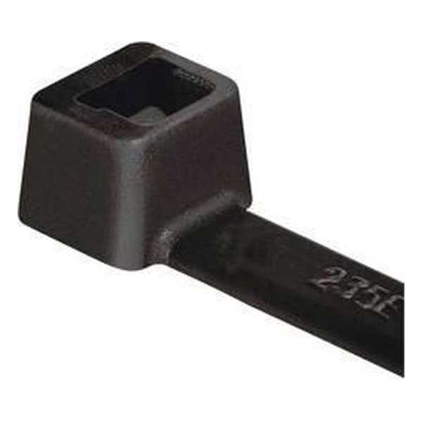 HellermannTyton 111-02160 T18L-PA66W-BK Kabelbinder 205 mm 2.50 mm Zwart UV-stabiel 100 stuk(s) HellermannTyton 111-02160 T18L-PA66W-BK Kabelbinder 205 mm 2.50 mm Zwart UV-stabiel 100 stuk(s)