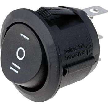 Schakelaar - ON/OFF/ON - 250V - 10A