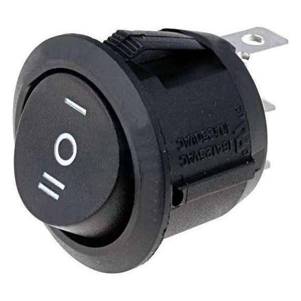 Schakelaar - ON/OFF/ON - 250V - 10A Schakelaar - ON/OFF/ON - 250V - 10A