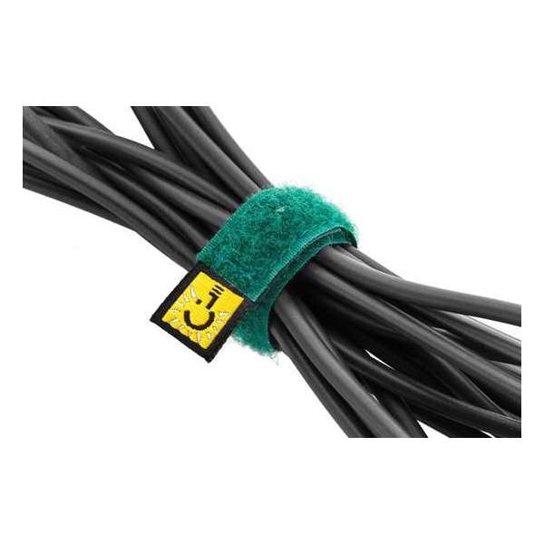 Klittenband / Velcro Gekleurde Kabelbinders 6 delige set - Rood, Blauw, Geel, Groen, Paars en Zwart - Kwaliteit Klittenband / Velcro Gekleurde Kabelbinders 6 delige set - Rood, Blauw, Geel, Groen, Paars en Zwart - Kwaliteit