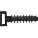 Muurpluggen voor Kabelbinders 43 mm lang + Kortpack pen (099.8973)